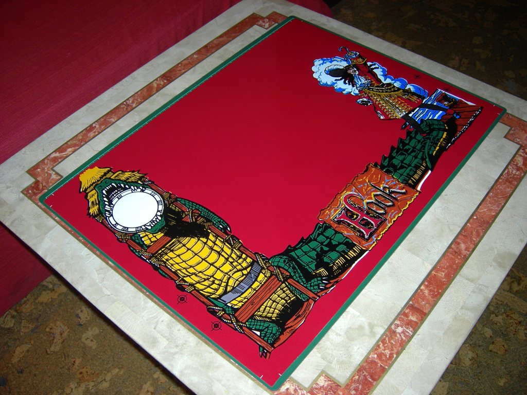 In restoration "HOOK PINBALL DECALS" (DATA EAST) por Mikonos & Zona